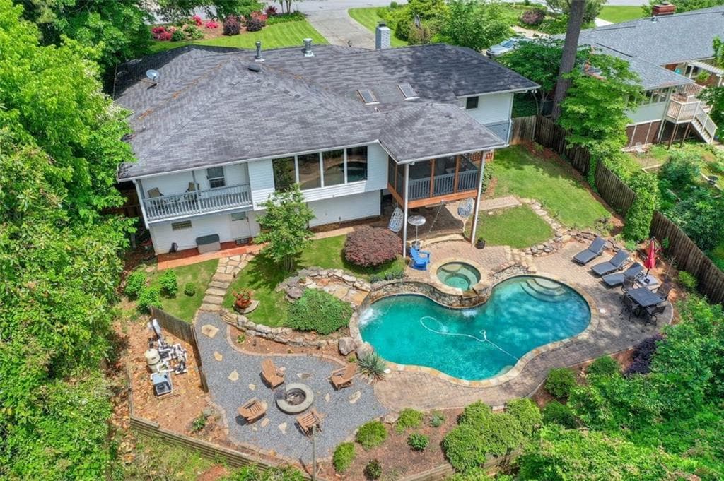 4 bedroom, 3 bathroom, 3,200 sq ft single family residence sold at 95 Silverwood Road, Atlanta, GA 30342
