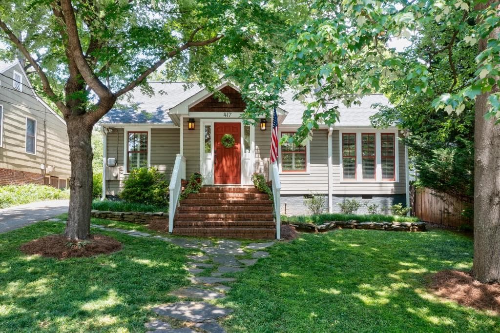 3 bedroom, 2 bathroom single family residence sold at 417 Deering Road, Atlanta, GA 30309