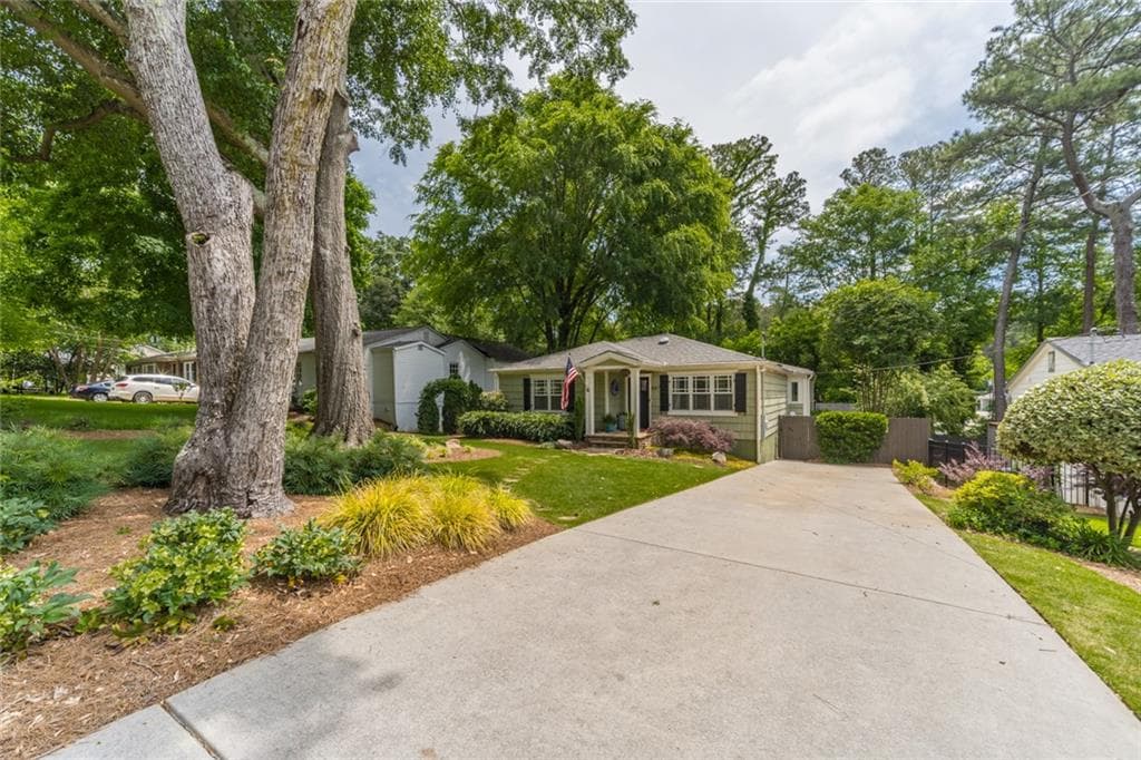 3 bedroom, 2 bathroom, 1,946 sq ft single family residence sold at 1687 Bristol Drive, Atlanta, GA 30329