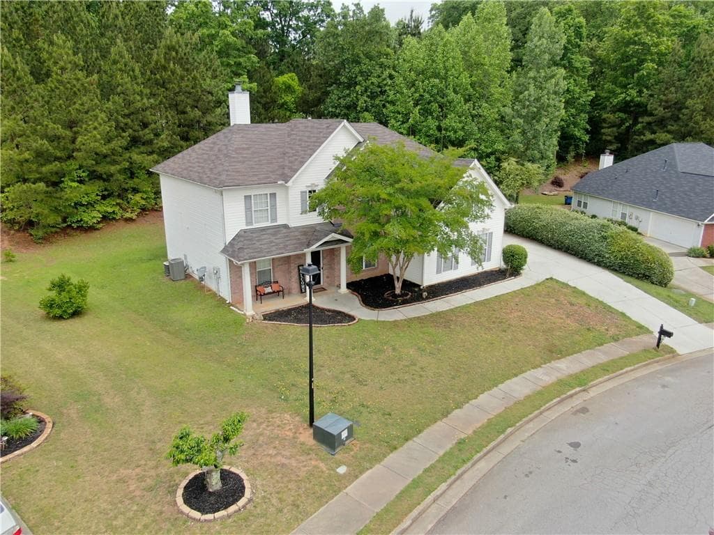 4 bedroom, 4 bathroom, 3,032 sq ft single family residence sold at 4485 Split Creek Drive, Douglasville, GA 30135
