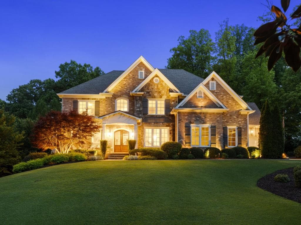 6 bedroom, 8 bathroom, 8,452 sq ft single family residence sold at 2885 Manor Bridge Drive, Milton, GA 30004