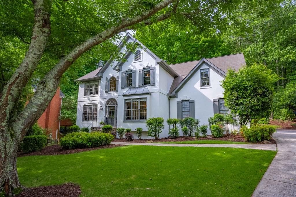 5 bedroom, 4 bathroom, 3,061 sq ft single family residence sold at 110 Columbia  Bay, Alpharetta, GA 30005