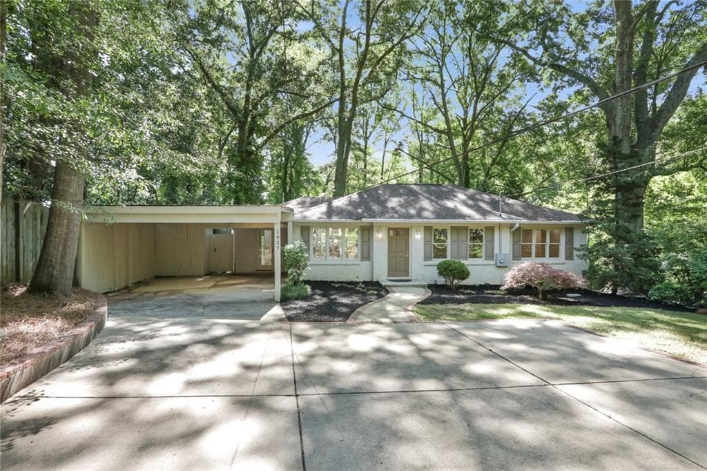 3 bedroom, 2 bathroom, 1,539 sq ft single family residence sold at 1957 WELLBOURNE Drive, Atlanta, GA 30324