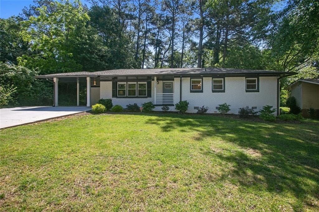 3 bedroom, 2 bathroom, 1,366 sq ft single family residence sold at 1124 DOVE VALLEY Road, Decatur, GA 30032