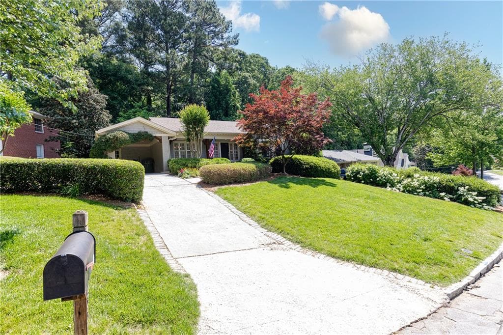 3 bedroom, 2 bathroom, 1,668 sq ft single family residence sold at 2551 Birchwood Drive, Atlanta, GA 30305