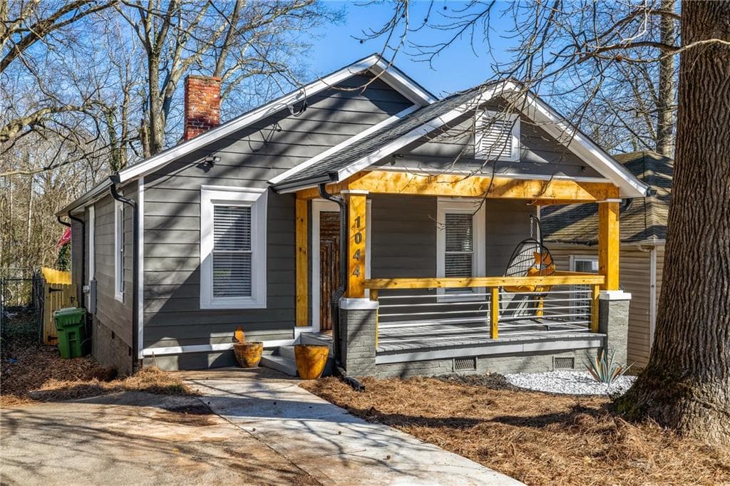 3 bedroom, 2 bathroom, 1,205 sq ft single family residence sold at 1044 Sims Street, Atlanta, GA 30310