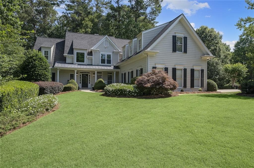 5 bedroom, 5 bathroom, 3,719 sq ft single family residence sold at 605 Oak Farm Lane, Milton, GA 30004