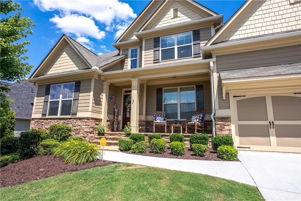 5 bedroom, 4 bathroom, 3,704 sq ft single family residence sold at 74 Angel Oak Trail, Dallas, GA 30132