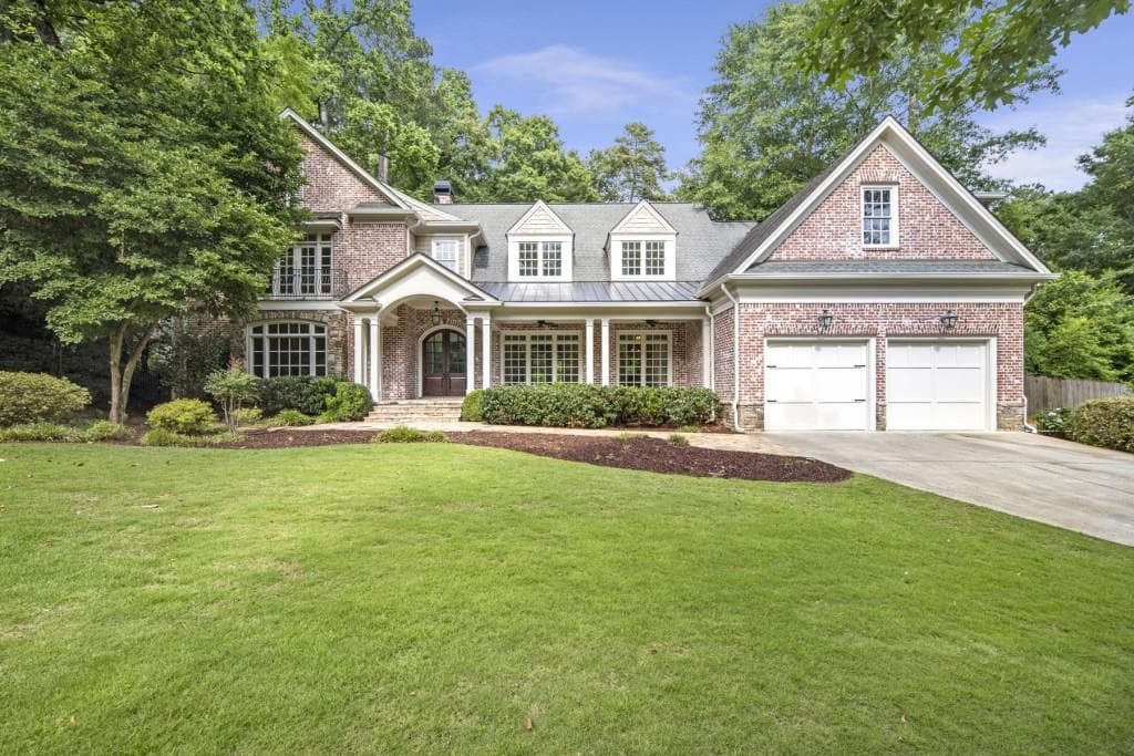 6 bedroom, 6 bathroom, 5,477 sq ft single family residence sold at 4585 Club Terrace, Atlanta, GA 30319