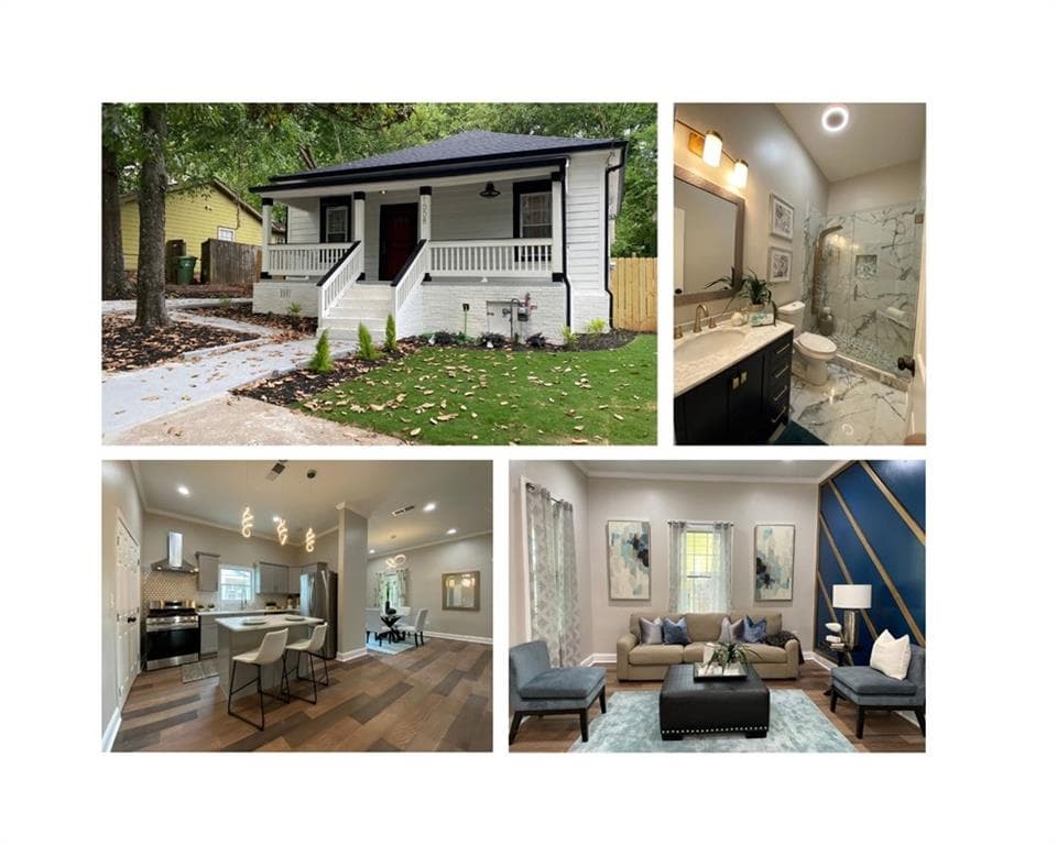 3 bedroom, 2 bathroom, 1,350 sq ft single family residence sold at 1008 Fern Avenue, Atlanta, GA 30315