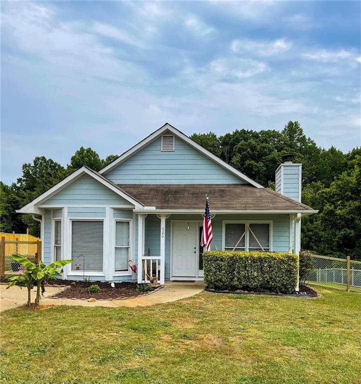 3 bedroom, 2 bathroom, 1,142 sq ft single family residence sold at 620 Warren Way, Winder, GA 30680