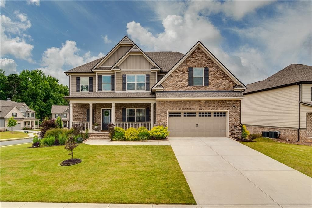 5 bedroom, 4 bathroom, 3,759 sq ft single family residence sold at 3001 Saratoga Sky Way, Bethlehem, GA 30620
