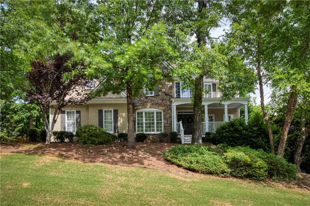 5 bedroom, 4 bathroom, 4,314 sq ft single family residence sold at 310 Stevens Creek Court, Alpharetta, GA 30005