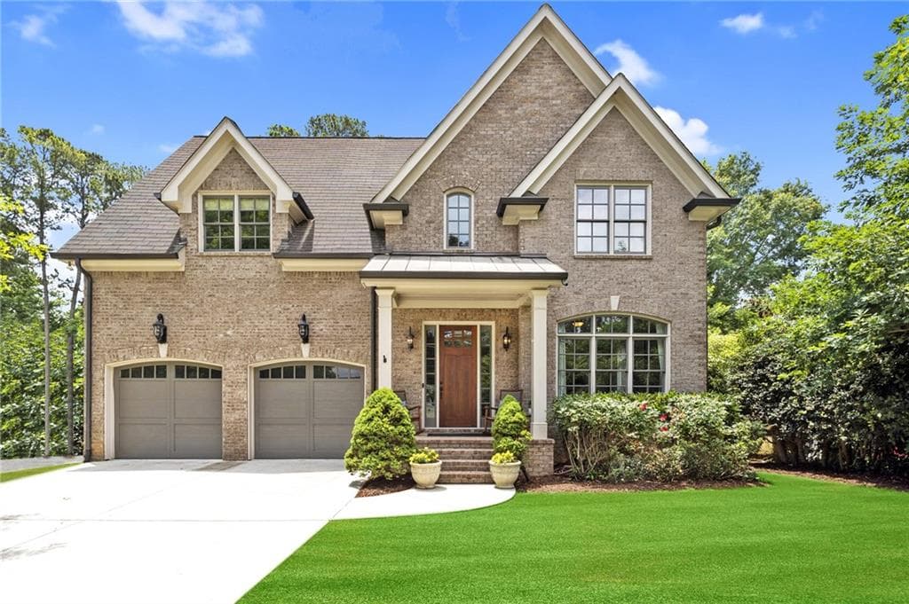 5 bedroom, 6 bathroom, 5,801 sq ft single family residence sold at 1495 Cortez Lane, Brookhaven, GA 30319