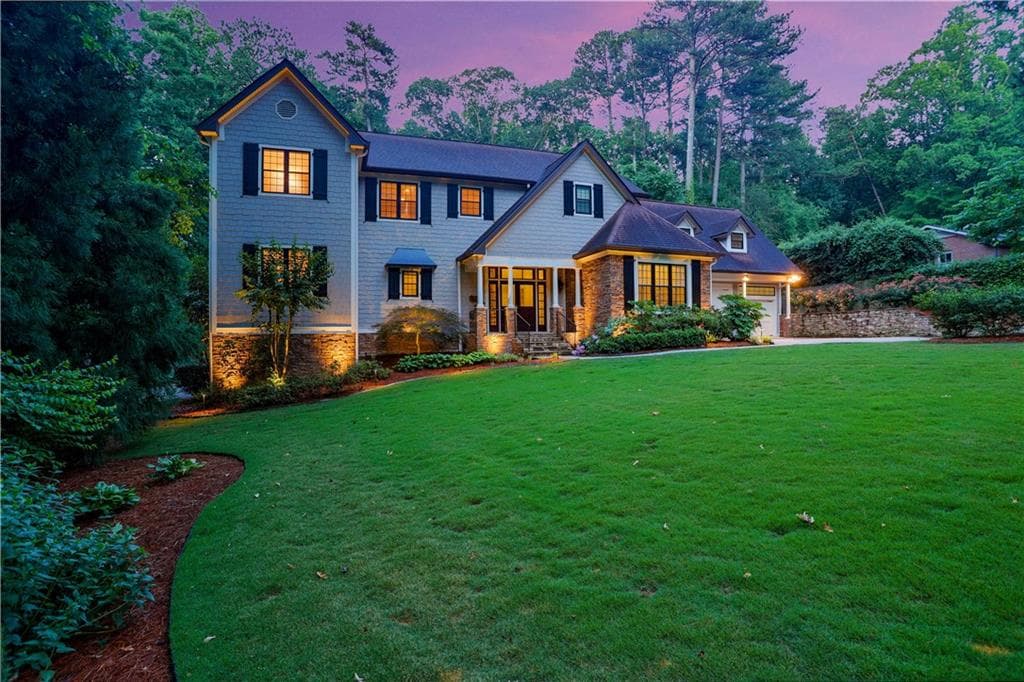 5 bedroom, 6 bathroom, 5,046 sq ft single family residence sold at 1491 Berkeley Lane, Atlanta, GA 30329