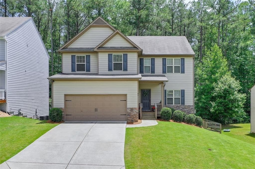 5 bedroom, 3 bathroom, 2,024 sq ft single family residence sold at 61 Harmony Grove Parkway, Acworth, GA 30101