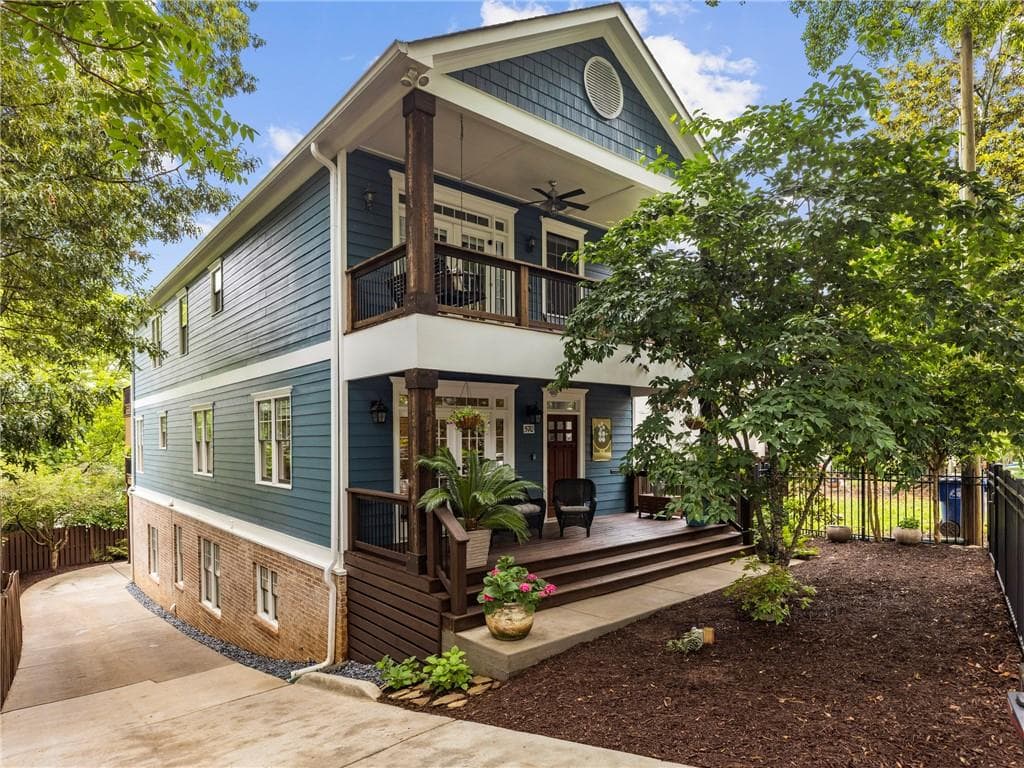 5 bedroom, 4 bathroom, 3,800 sq ft single family residence sold at 570 Morgan Street, Atlanta, GA 30308