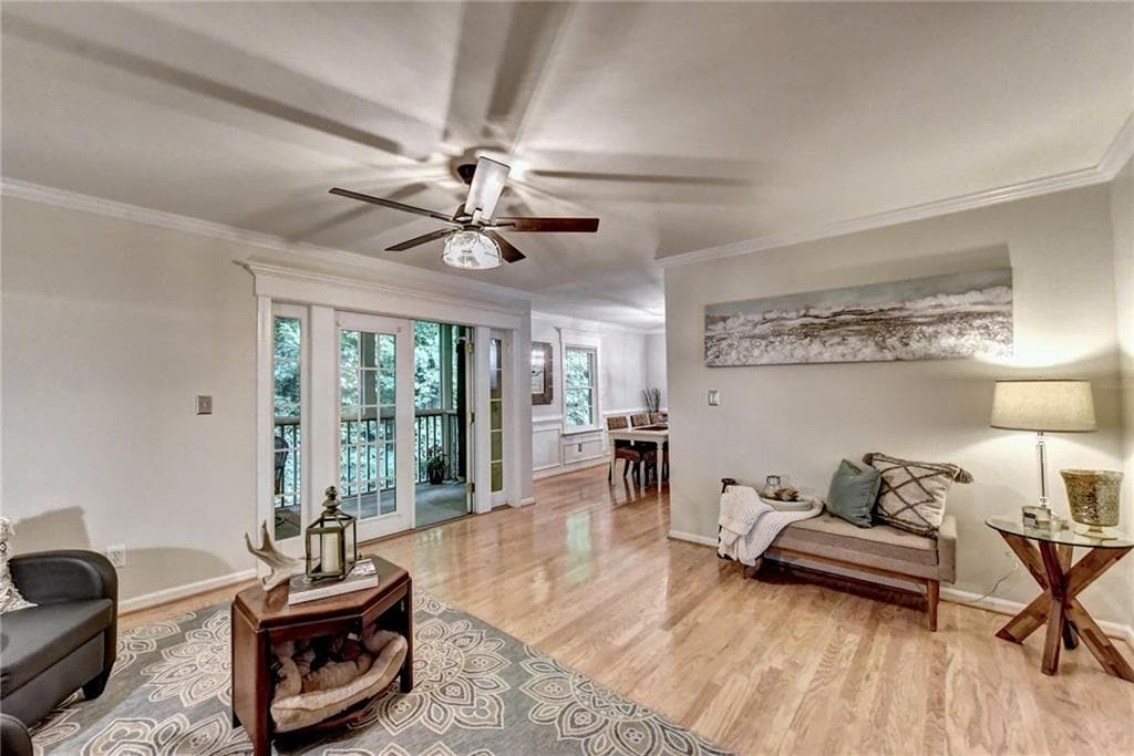 2 bedroom, 2 bathroom, 1,060 sq ft condominium sold at 1445 Monroe Drive F18, Atlanta, GA 30324
