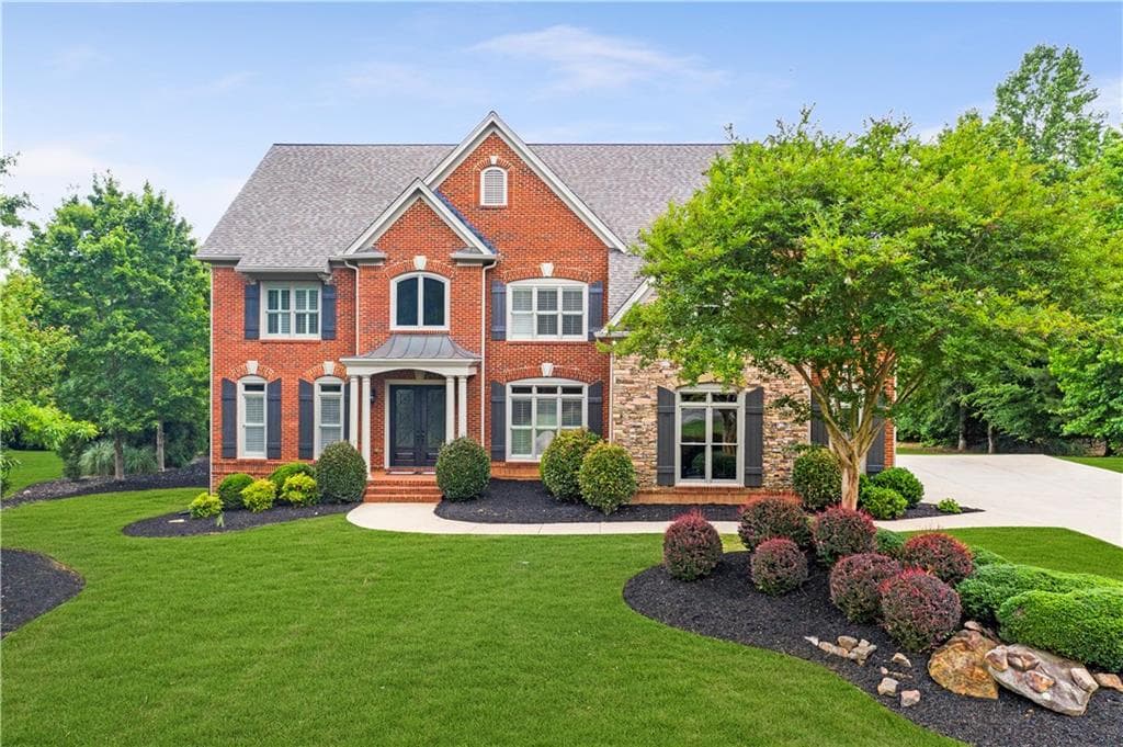 5 bedroom, 6 bathroom, 4,669 sq ft single family residence sold at 14092 Triple Crown Drive, Milton, GA 30004