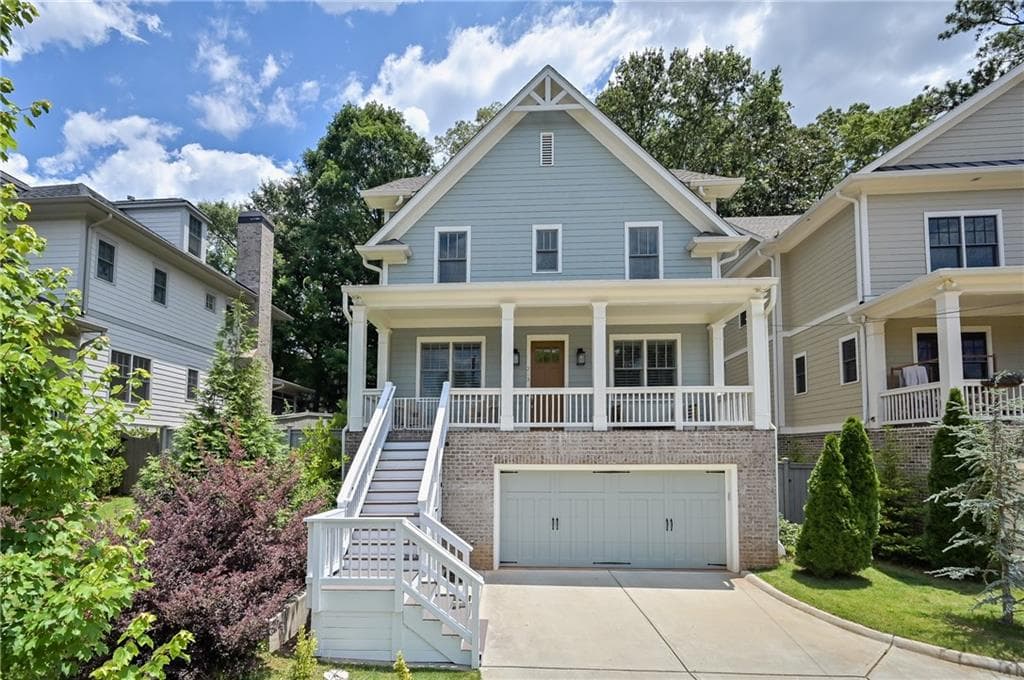4 bedroom, 6 bathroom, 3,724 sq ft single family residence sold at 263 HAMPTON Terrace, Atlanta, GA 30307