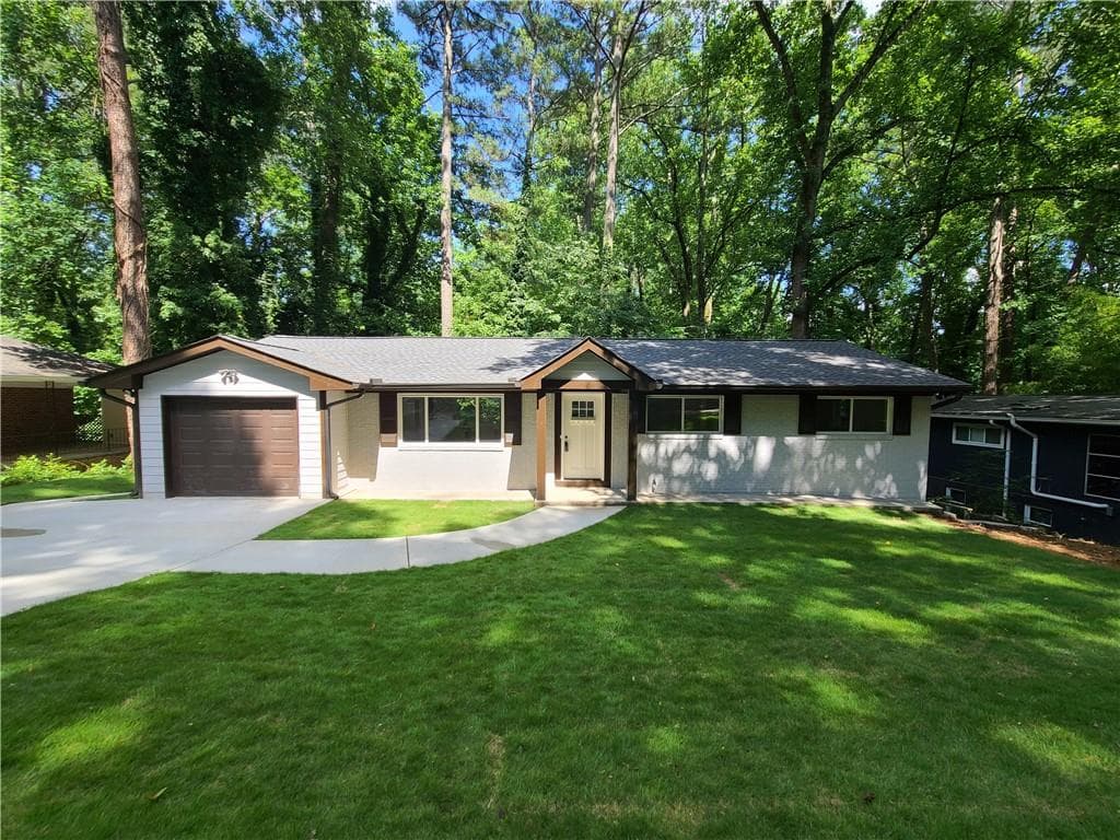 4 bedroom, 3 bathroom, 2,398 sq ft single family residence sold at 1484 Lively Ridge Road, Atlanta, GA 30329