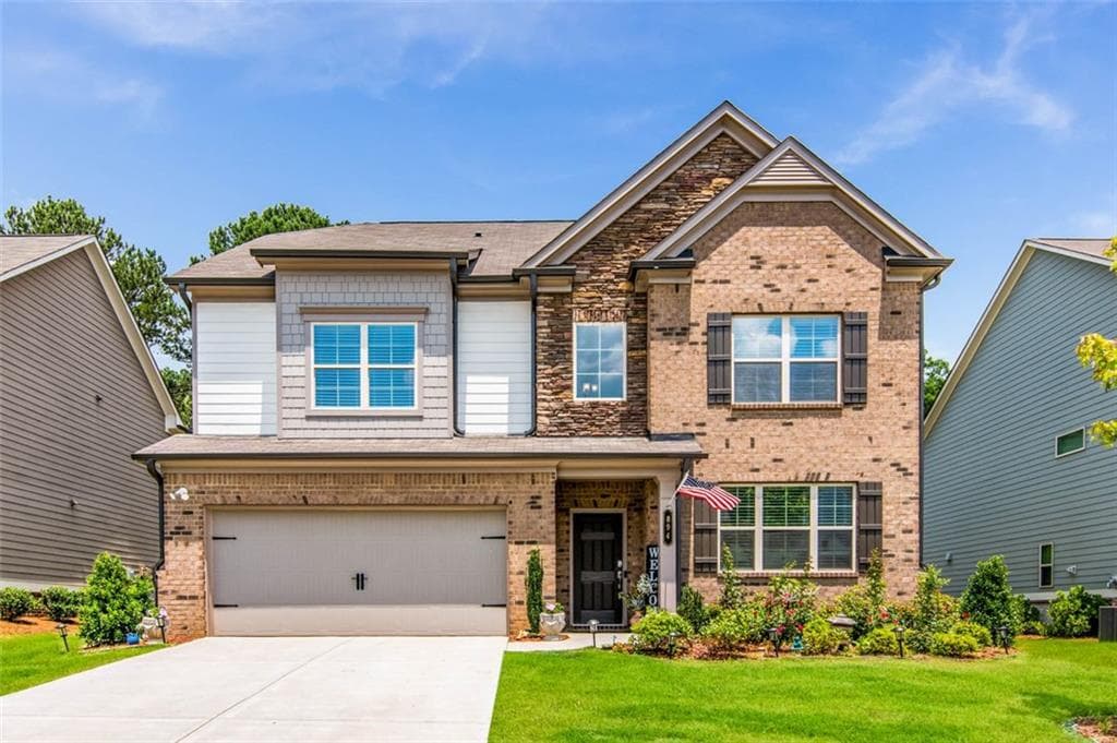 5 bedroom, 4 bathroom, 3,431 sq ft single family residence sold at 894 Laura Jean Court, Buford, GA 30518