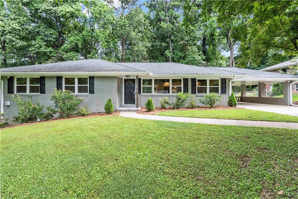 3 bedroom, 2 bathroom, 1,538 sq ft single family residence sold at 1754 Wilmont Drive, Brookhaven, GA 30329