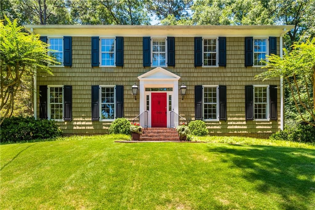 4 bedroom, 4 bathroom, 3,400 sq ft single family residence sold at 348 Camden Road, Atlanta, GA 30309