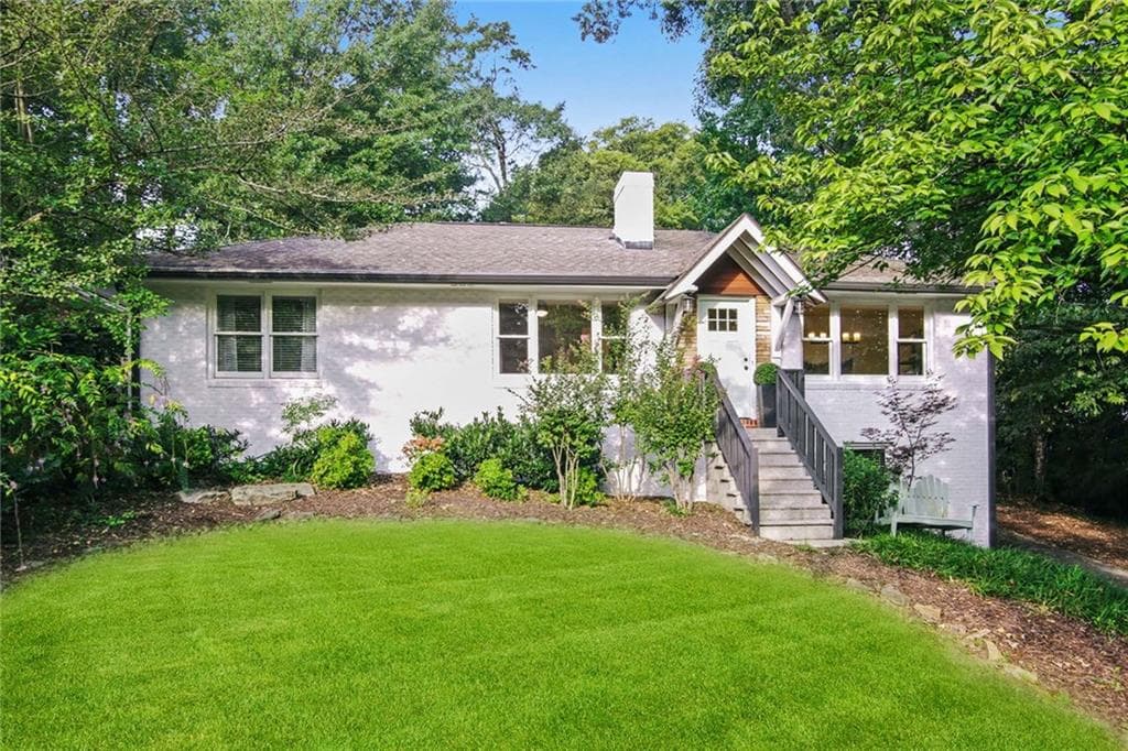4 bedroom, 2 bathroom, 2,303 sq ft single family residence sold at 1986 Lebanon Drive, Atlanta, GA 30324