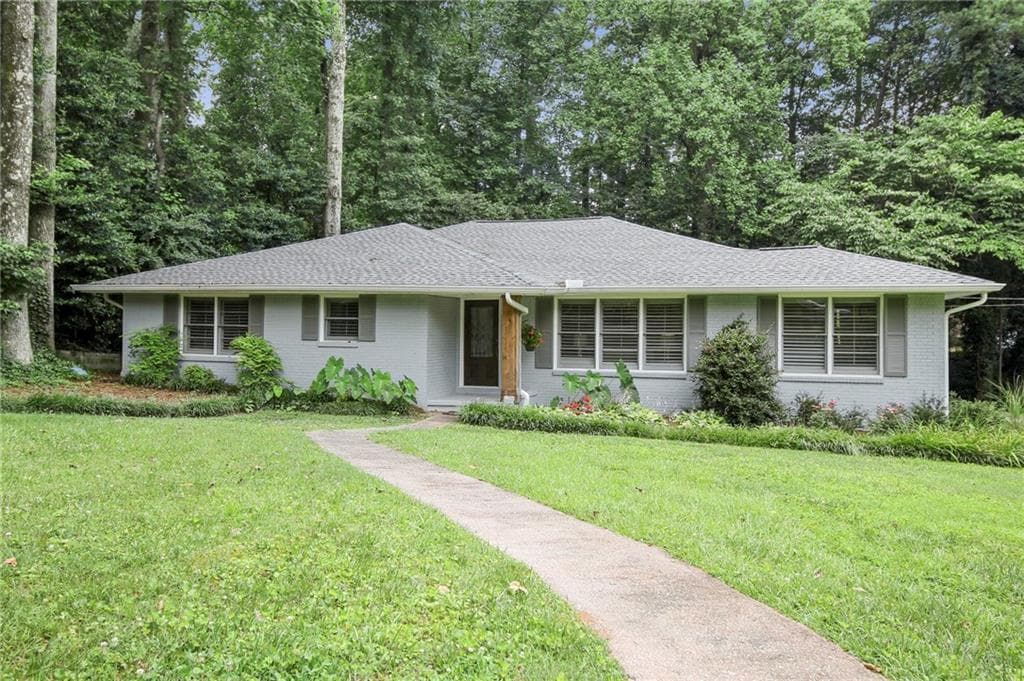 4 bedroom, 2 bathroom, 2,438 sq ft single family residence sold at 1383 Dalewood Drive, Atlanta, GA 30329