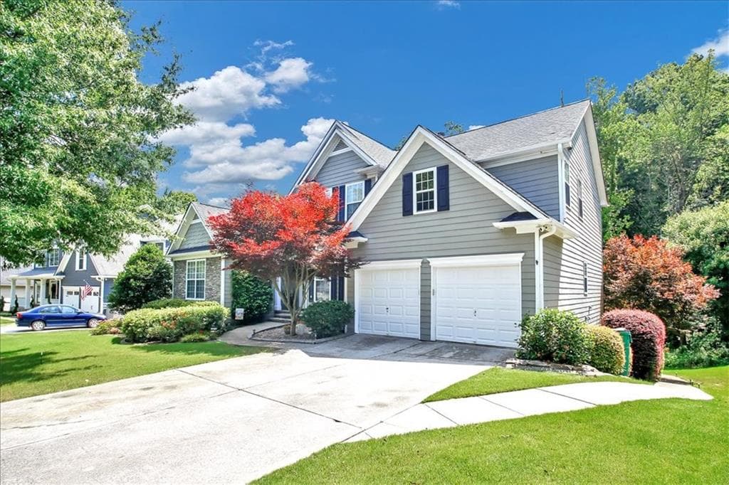 4 bedroom, 4 bathroom, 5,426 sq ft single family residence sold at 319 Windsong Way, Woodstock, GA 30188