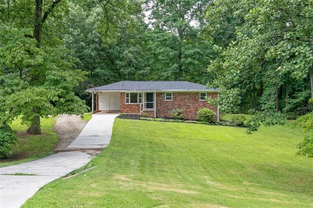 3 bedroom, 2 bathroom single family residence sold at 3500 PONDEROSA Lane, Powder Springs, GA 30127