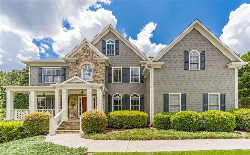 5 bedroom, 5 bathroom, 4,981 sq ft single family residence sold at 1035 Honor Run, Alpharetta, GA 30005