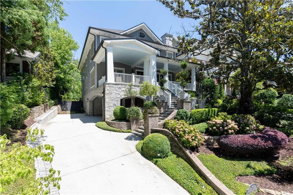 5 bedroom, 6 bathroom, 7,222 sq ft single family residence sold at 70 Maddox Drive, Atlanta, GA 30309