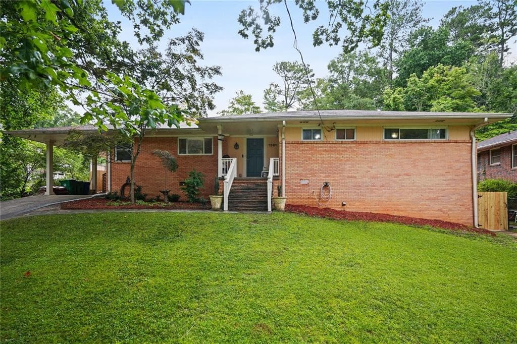 3 bedroom, 2 bathroom, 1,523 sq ft single family residence sold at 1381 Carolyn Drive, Atlanta, GA 30329