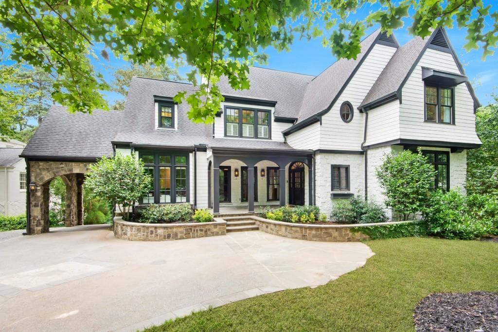 6 bedroom, 8 bathroom, 8,235 sq ft single family residence sold at 3303 Habersham Road, Atlanta, GA 30305