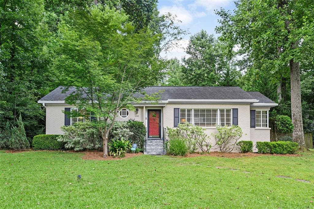 3 bedroom, 2 bathroom, 1,470 sq ft single family residence sold at 1245 Brook Forest Drive, Atlanta, GA 30324