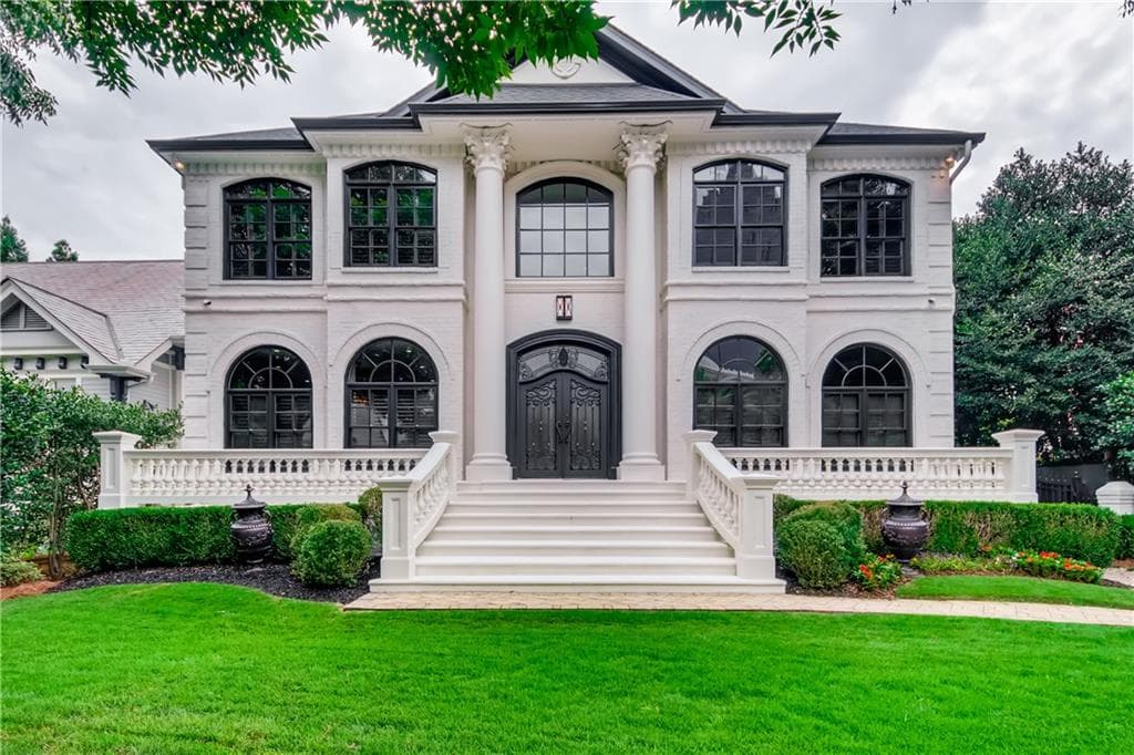 5 bedroom, 7 bathroom, 7,594 sq ft single family residence sold at 21 Peachtree Circle, Atlanta, GA 30309