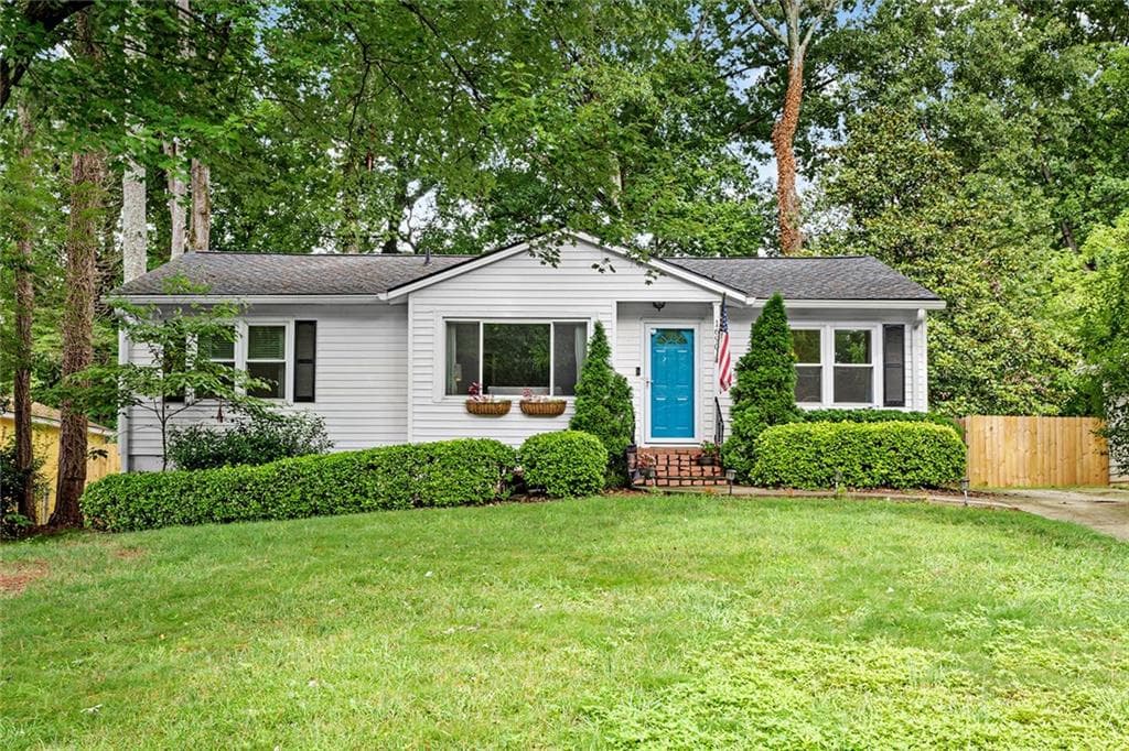 3 bedroom, 2 bathroom, 1,659 sq ft single family residence sold at 1690 Bristol Drive, Atlanta, GA 30329
