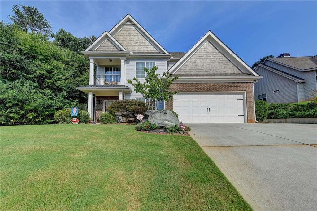 4 bedroom, 3 bathroom, 2,462 sq ft single family residence sold at 6220 Cove Creek Drive, Flowery Branch, GA 30542