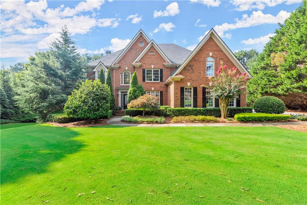 5 bedroom, 5 bathroom, 4,882 sq ft single family residence sold at 235 Bayfield Court, Milton, GA 30004