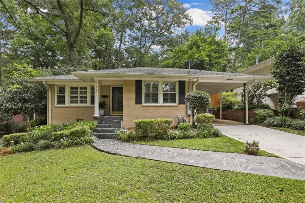 2 bedroom, 1 bathroom, 1,051 sq ft single family residence sold at 1801 Piedmont Way, Atlanta, GA 30324