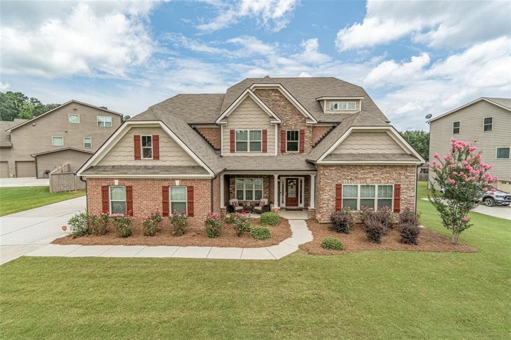 5 bedroom, 4 bathroom, 4,700 sq ft single family residence sold at 2363 Beringer Lane, Powder Springs, GA 30127
