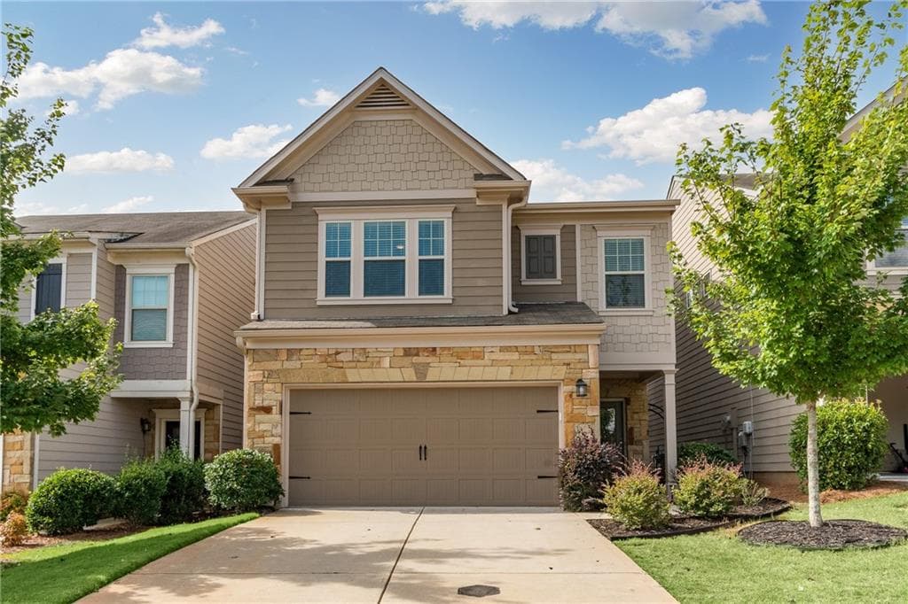 4 bedroom, 3 bathroom, 2,272 sq ft single family residence sold at 4840 Breezewood Circle, Alpharetta, GA 30004
