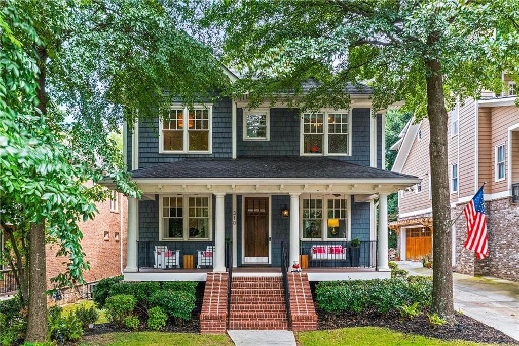 5 bedroom, 5 bathroom, 3,262 sq ft single family residence sold at 310 Peachtree Avenue, Atlanta, GA 30305