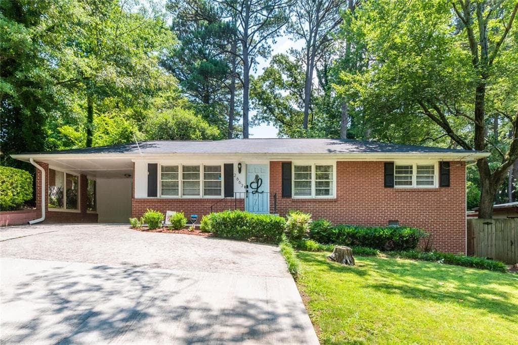 3 bedroom, 2 bathroom, 1,338 sq ft single family residence sold at 2663 Woodacres Road, Atlanta, GA 30345