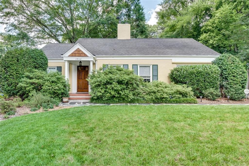 4 bedroom, 3 bathroom, 3,800 sq ft single family residence sold at 1932 N DECATUR Road, Atlanta, GA 30307