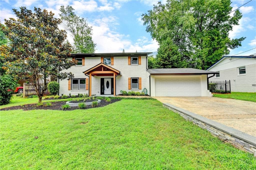 4 bedroom, 3 bathroom single family residence sold at 3667 Manhattan Drive, Decatur, GA 30034