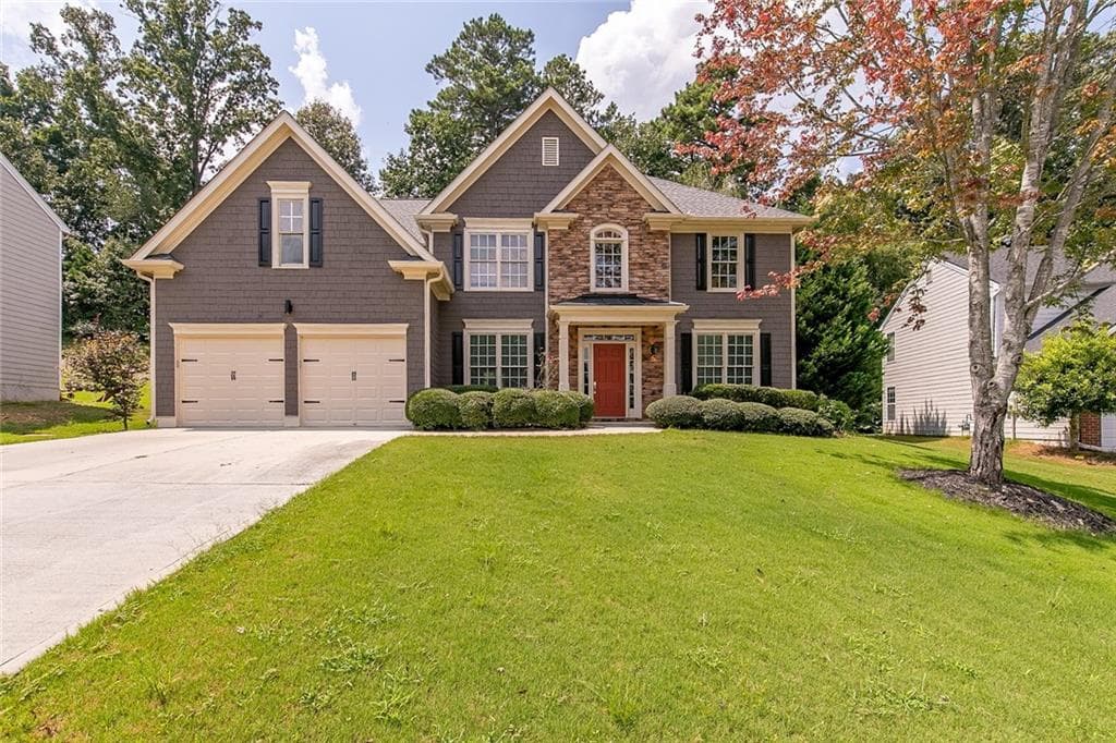 5 bedroom, 3 bathroom, 2,828 sq ft single family residence sold at 1550 Heatherglade Lane, Lawrenceville, GA 30045