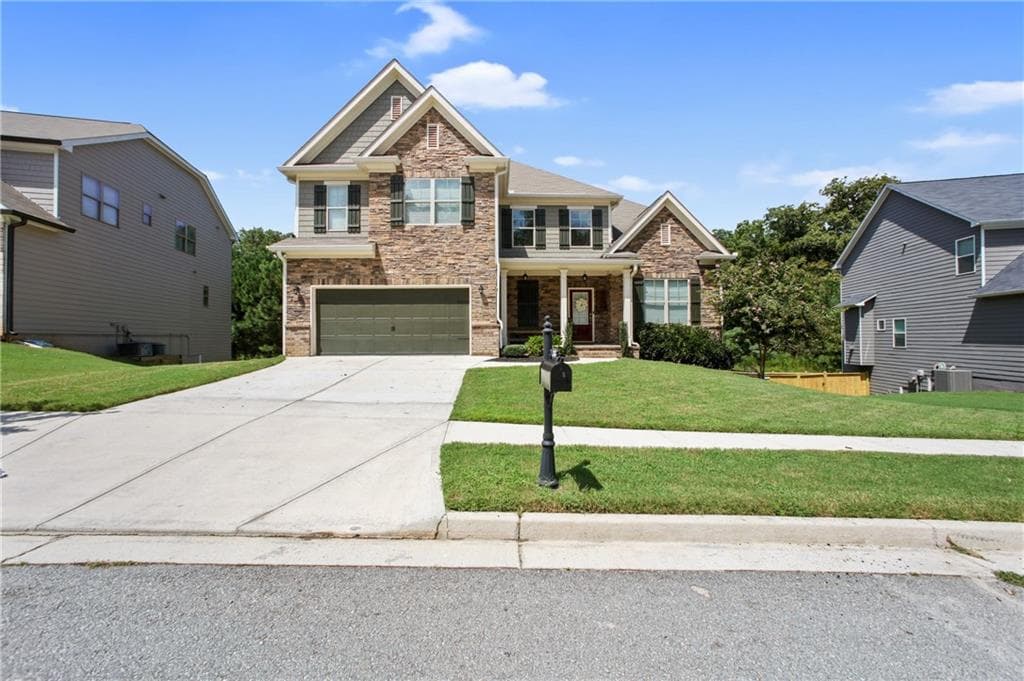 4 bedroom, 4 bathroom, 3,122 sq ft single family residence sold at 1282 Ida Woods Lane, Lawrenceville, GA 30045